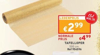 Trafic Tafelloper 500cm aanbieding