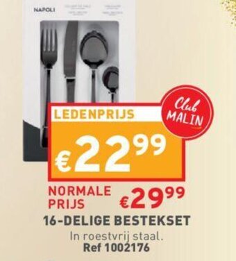 Trafic 16-Delige Bestekset aanbieding