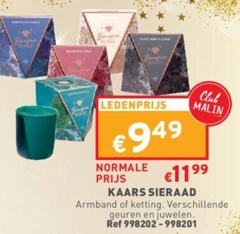 Trafic Kaars Sieraad aanbieding