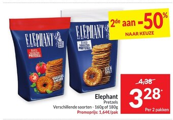 Elephant pretzels