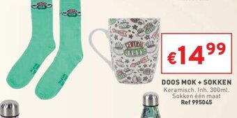 Trafic Doos Mok + Sokken aanbieding