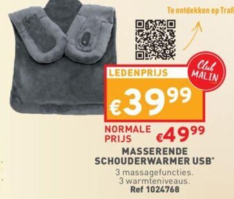 Trafic Masserende Schouderwarmer USB aanbieding