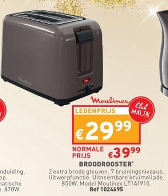 Trafic Broodrooster aanbieding