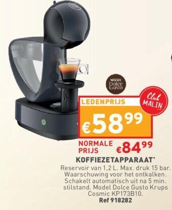 Trafic Koffiezetapparaat aanbieding