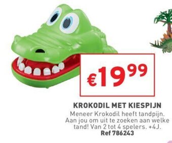 Krokodil Met Kiespijn