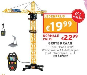 Trafic Grote Kraan aanbieding