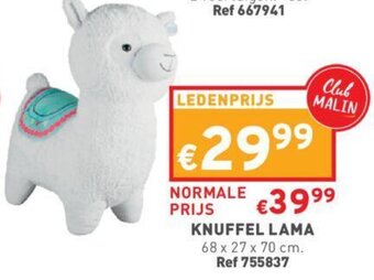 Trafic Knuffel Lama aanbieding