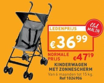 Kinderwagen Met Zonnescherm