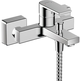 Sawiday Hansgrohe vernis badkraan met hendel chroom aanbieding