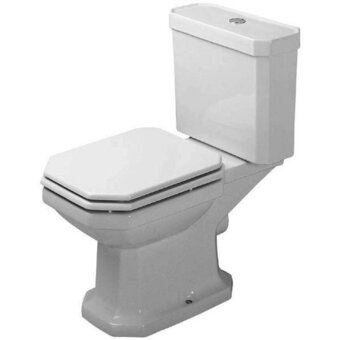 Sawiday Duravit serie 1930 staand toilet 38x39x65cm duoblok zonder reservoir diepspoel pk wit aanbieding