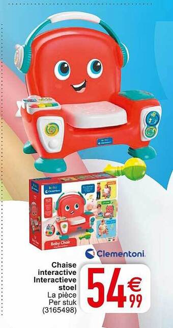 Cora Interactieve stoel aanbieding