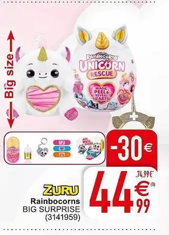 Cora Zuru rainbocorns aanbieding