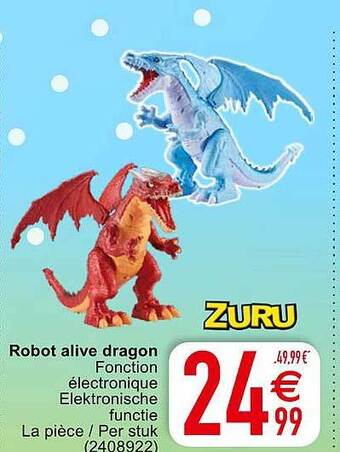 Cora Robot alive dragon aanbieding