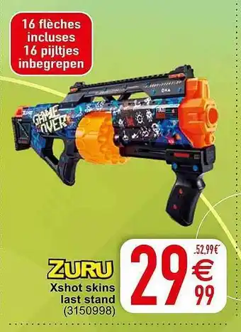Cora Zuru xshot skins last stand aanbieding