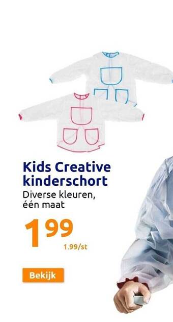 Action Kids creative kinderschort aanbieding