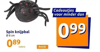 Spin knijpbal 8 cm
