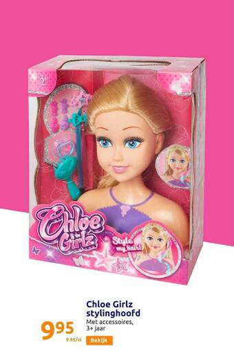 Action Chloe girlz stylinghoofd aanbieding