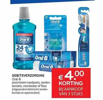 Alvo Gebitsverzorging oral-b aanbieding