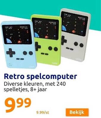 Retro spelcomputer