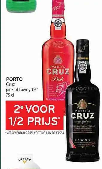 Porto cruz pink of tawny 19°