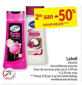 Labell douche