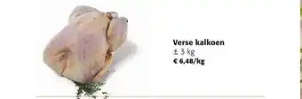 Colruyt Verse kalkoen aanbieding