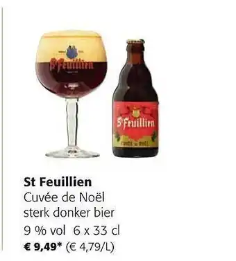 Colruyt St feuillien cuvée de noёl aanbieding