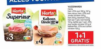 Alvo Vleeswaren herta aanbieding