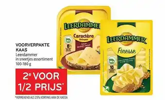 Alvo Voorverpakte kaas leerdammer in sneetjes assortiment aanbieding