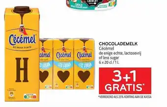 Alvo Chocolademelk cécémel de enige echte, lactosevrij of less sugar aanbieding