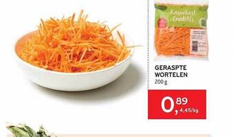 Alvo Geraspte wortelen aanbieding