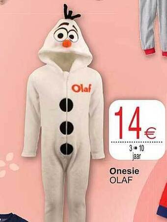 Cora Onesie olaf aanbieding