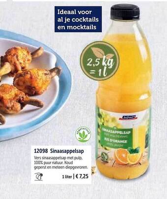 Bofrost Sinaasappelsap aanbieding