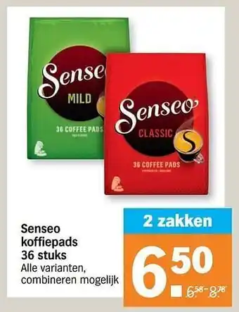 Albert Heijn Senseo koffiepads aanbieding