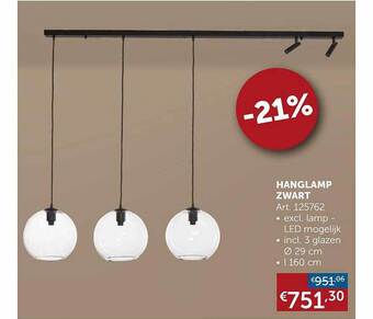 Zelfbouwmarkt Hanglamp zwart aanbieding