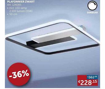 Zelfbouwmarkt Plafonnier zwart aanbieding