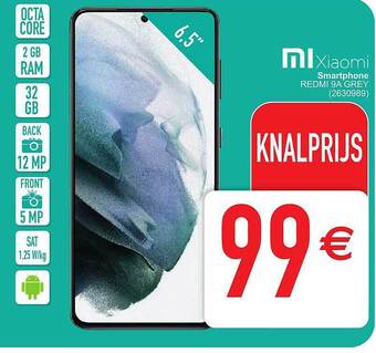 Cora Xiaomi smartphone redmi 9a aanbieding