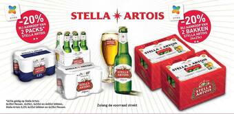 Spar Colruyt Stella artois aanbieding