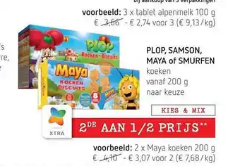 Plop, samson, maya of smurfen