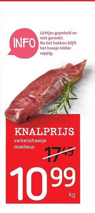 Varkenshaasje moelleux