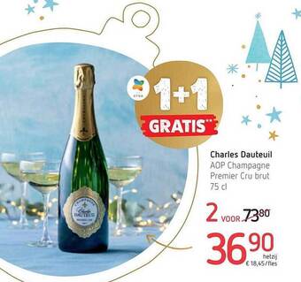Charles dauteuil aop champagne premier cru brut