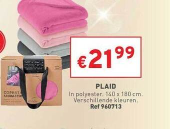 Trafic Plaid aanbieding