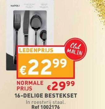 Trafic 16delige bestekset aanbieding
