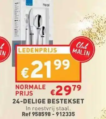 Trafic 24delige bestekset aanbieding