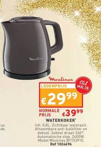 Trafic Waterkoker aanbieding