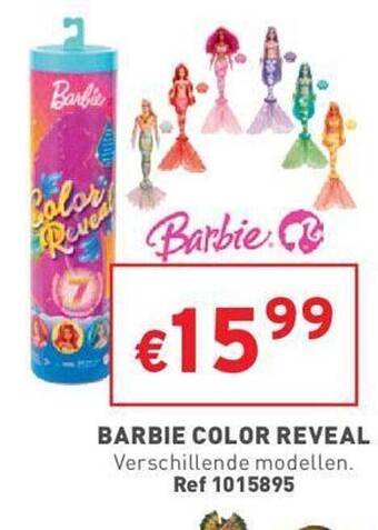 Trafic Barbie color reveal aanbieding