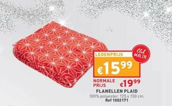 Trafic Flanellen plaid aanbieding