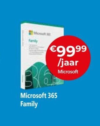 Exellent Microsoft 365 Family aanbieding