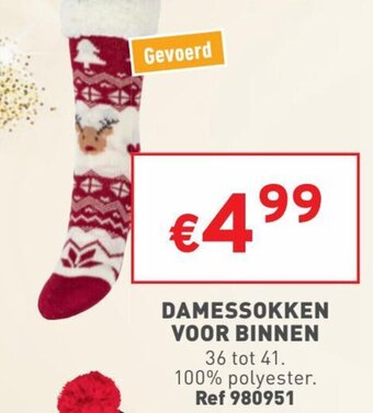 Trafic Damessokken voor Binnen aanbieding