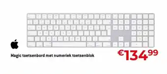 Exellent Apple Magic Toetsenbord met numeriek toetsenblok aanbieding